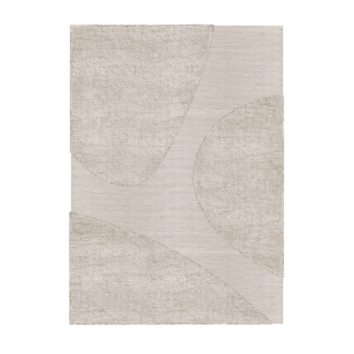 Punja plasma ullmatta 160x230 cm - Sand melange - Layered