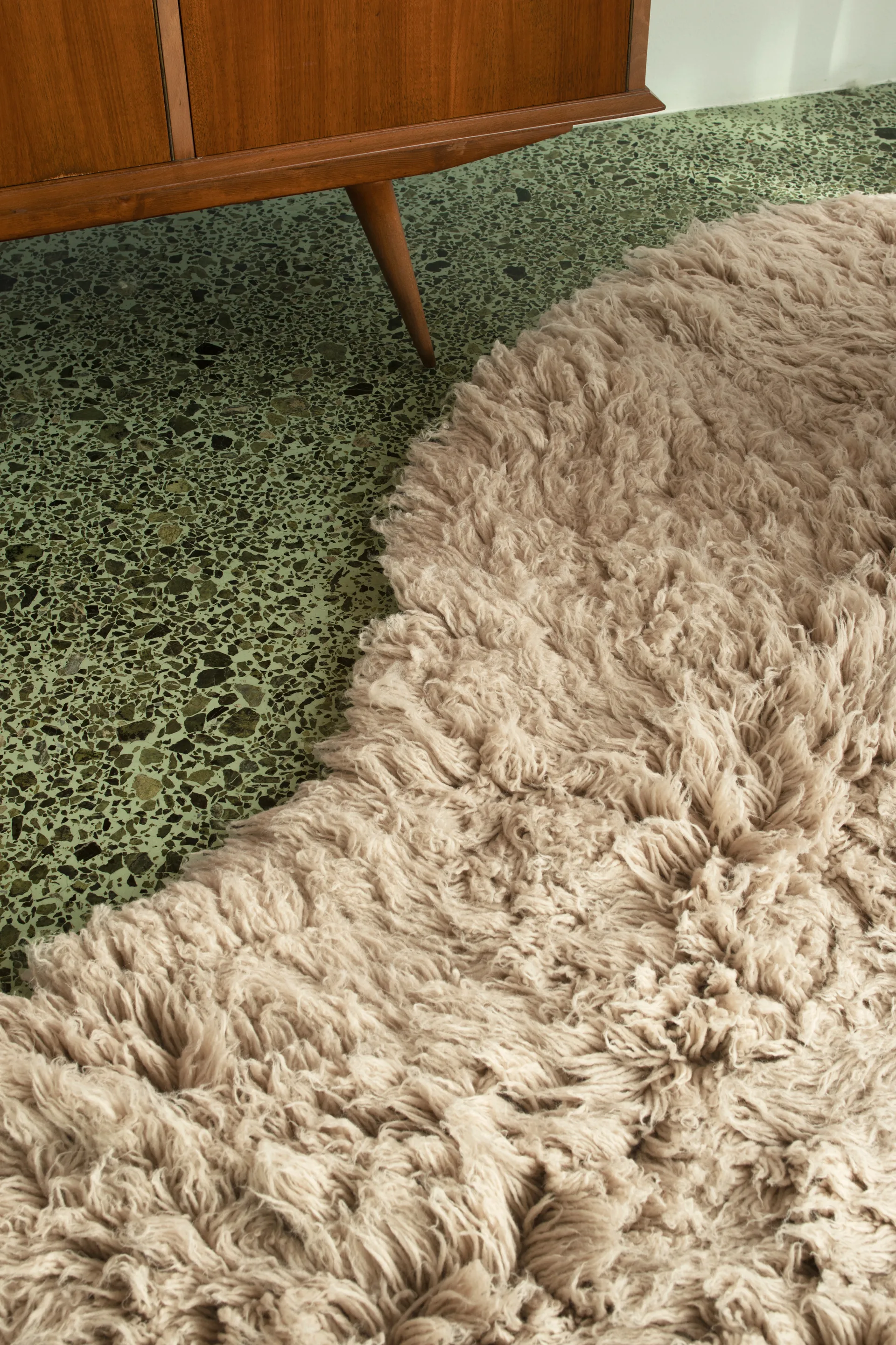 Shaggy matta 300x400 cm, Oatmeal Layered