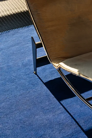 Solid Wool ullmatta - Blue foncé, 180x270 cm - Layered