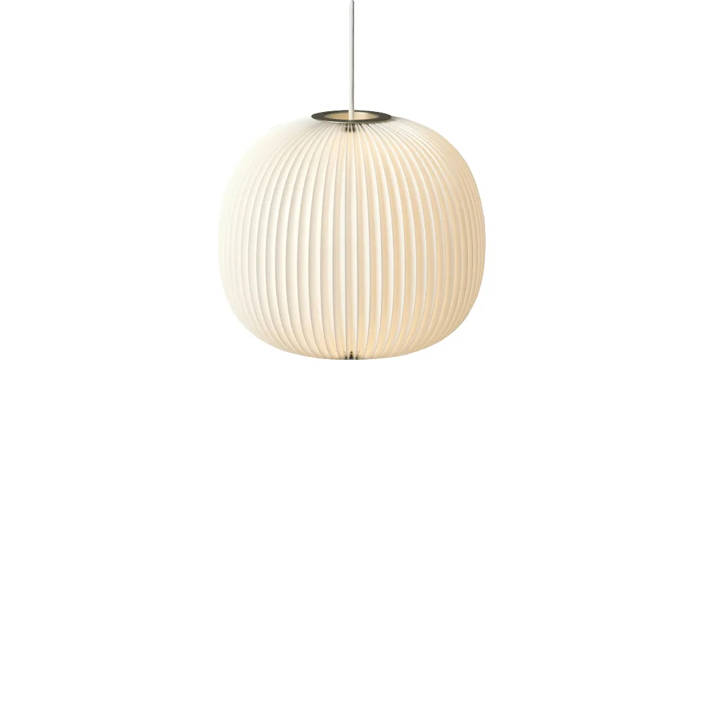 Lamella 3 pendel, vit, led, silver Le Klint