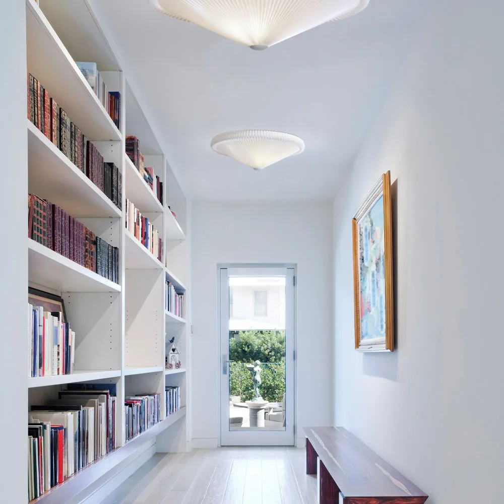 Model 26 plafond, White, Ø65, papper Le Klint