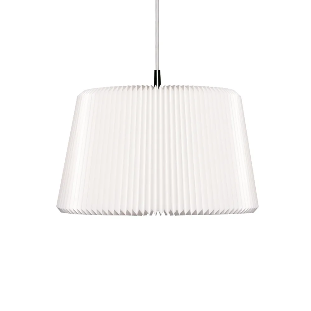 Snowdrop 120L pendel, vit, plast skärm Le Klint