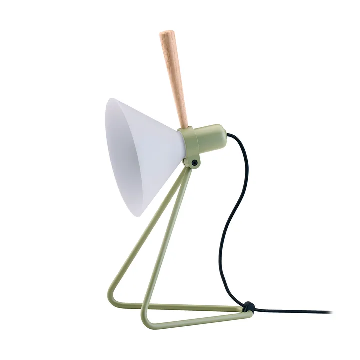 Spot vägg/bordslampa - Olive green-oak - Le Klint