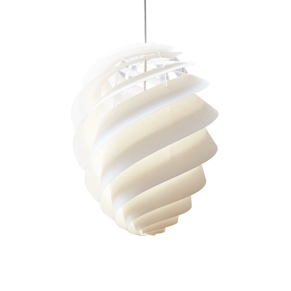 Swirl 2 medium pendel, vit Le Klint