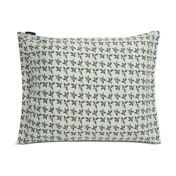 Holly Printed Cotton Sateen örngott 50x60 cm - White-green - Lexington