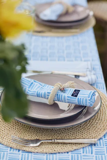 Lexington Recycled Paper Straw servettring - Natural - Lexington