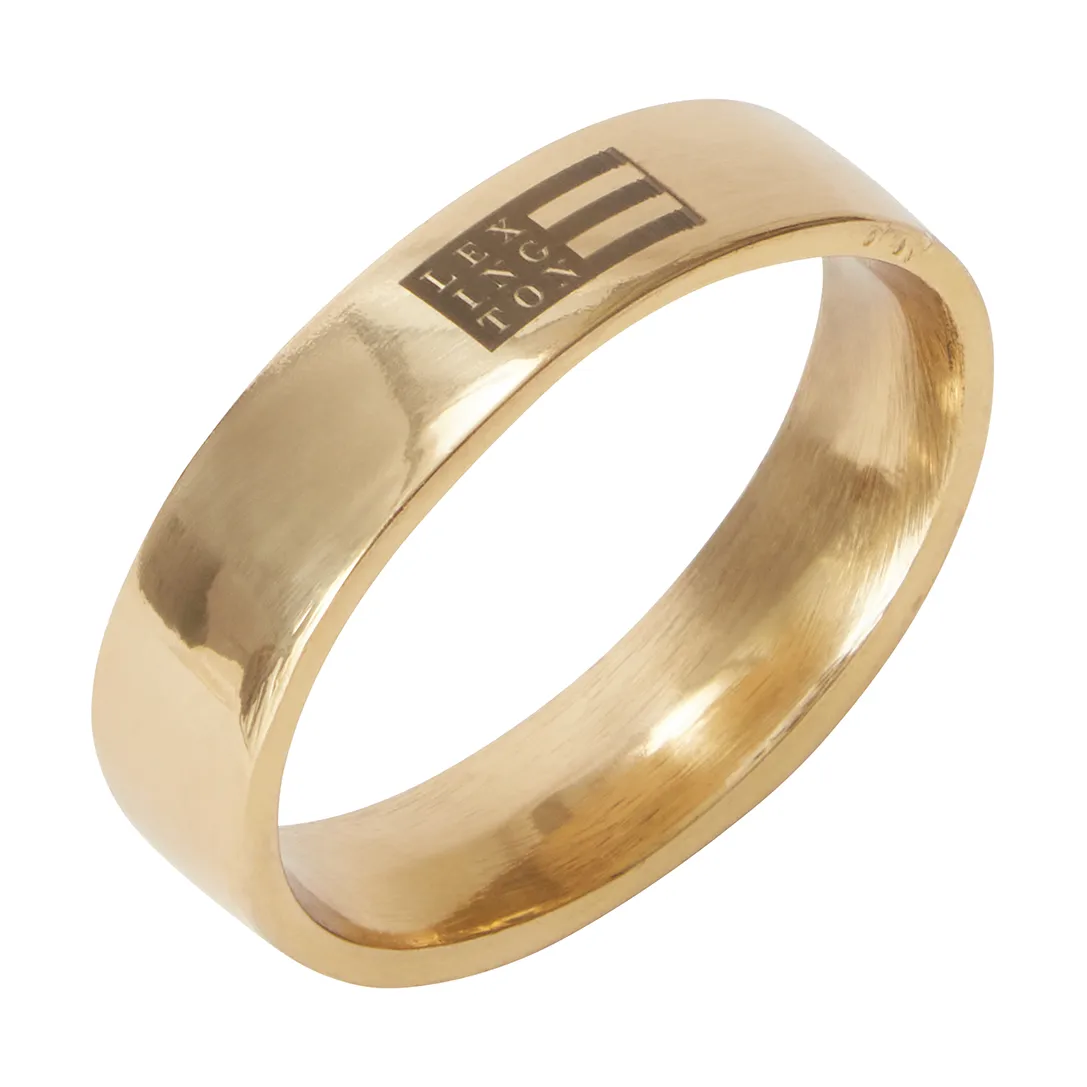 Lexington servettring oval, Brass Lexington
