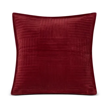 Quilted Velvet Star kuddfodral 50x50 cm - Red - Lexington