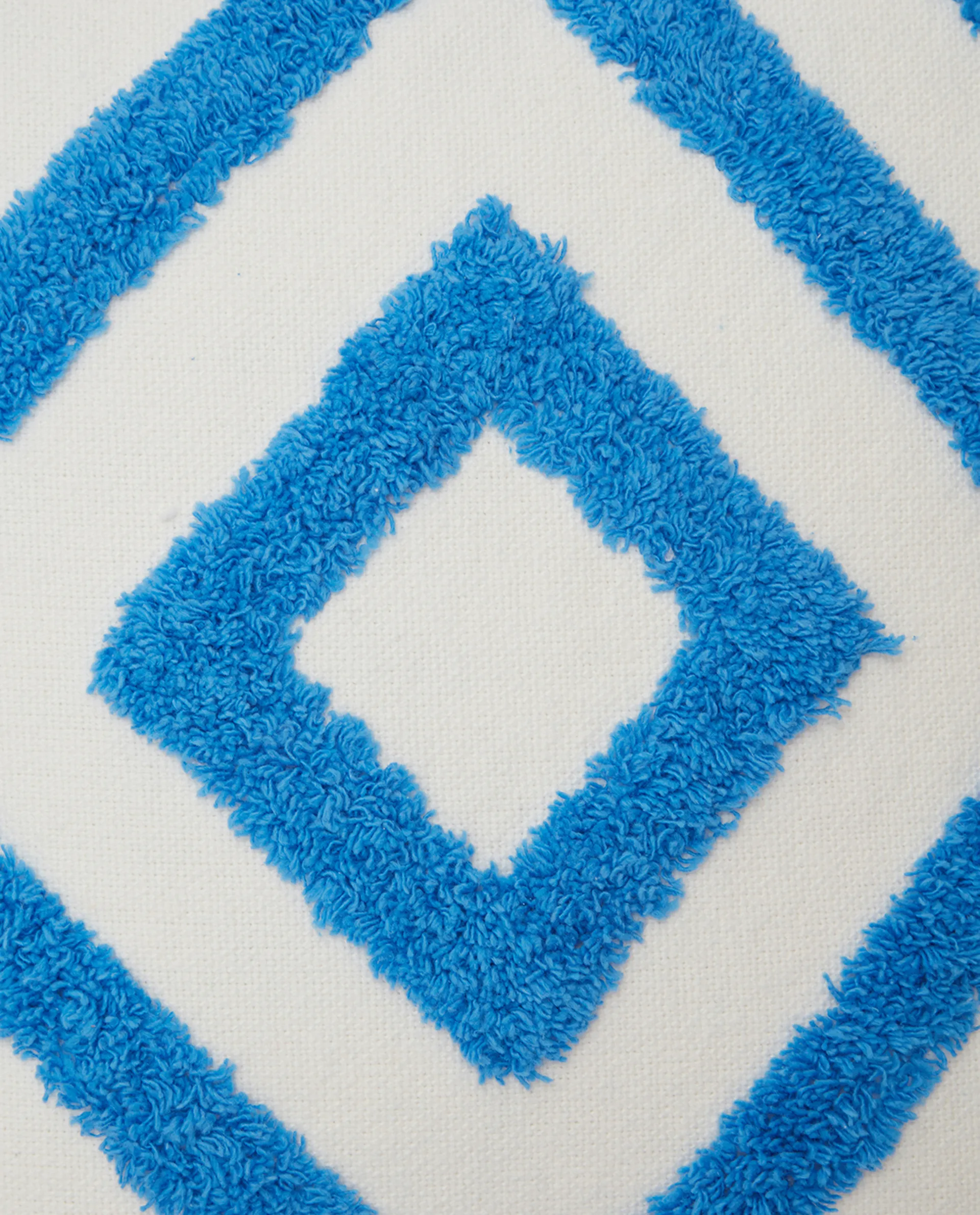 Rug Graphic Canvas kuddfodral 50x50 cm, Blå-vit Lexington
