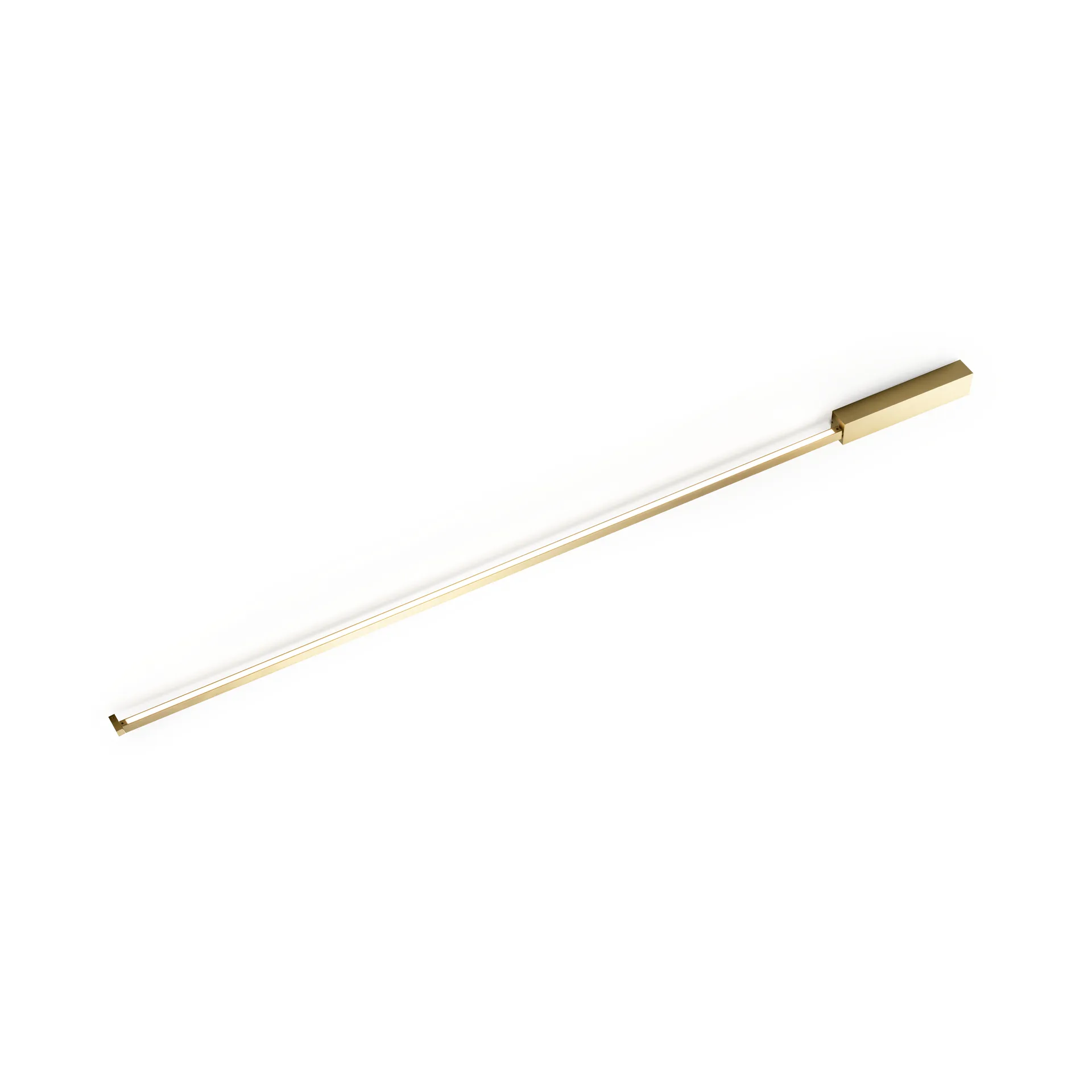 Stripe C/W vägglampa, Brass, 4x177 cm Light-Point