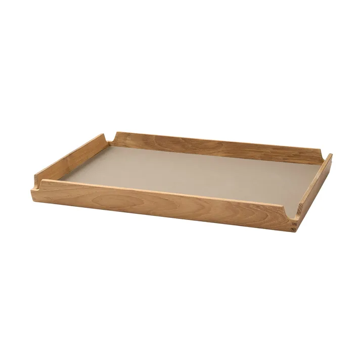 Airy teakbricka square M - Nupo clay brown - LIND DNA