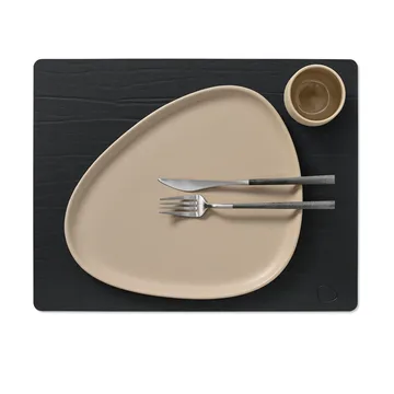 Buffalo bordstablett square - svart - LIND DNA
