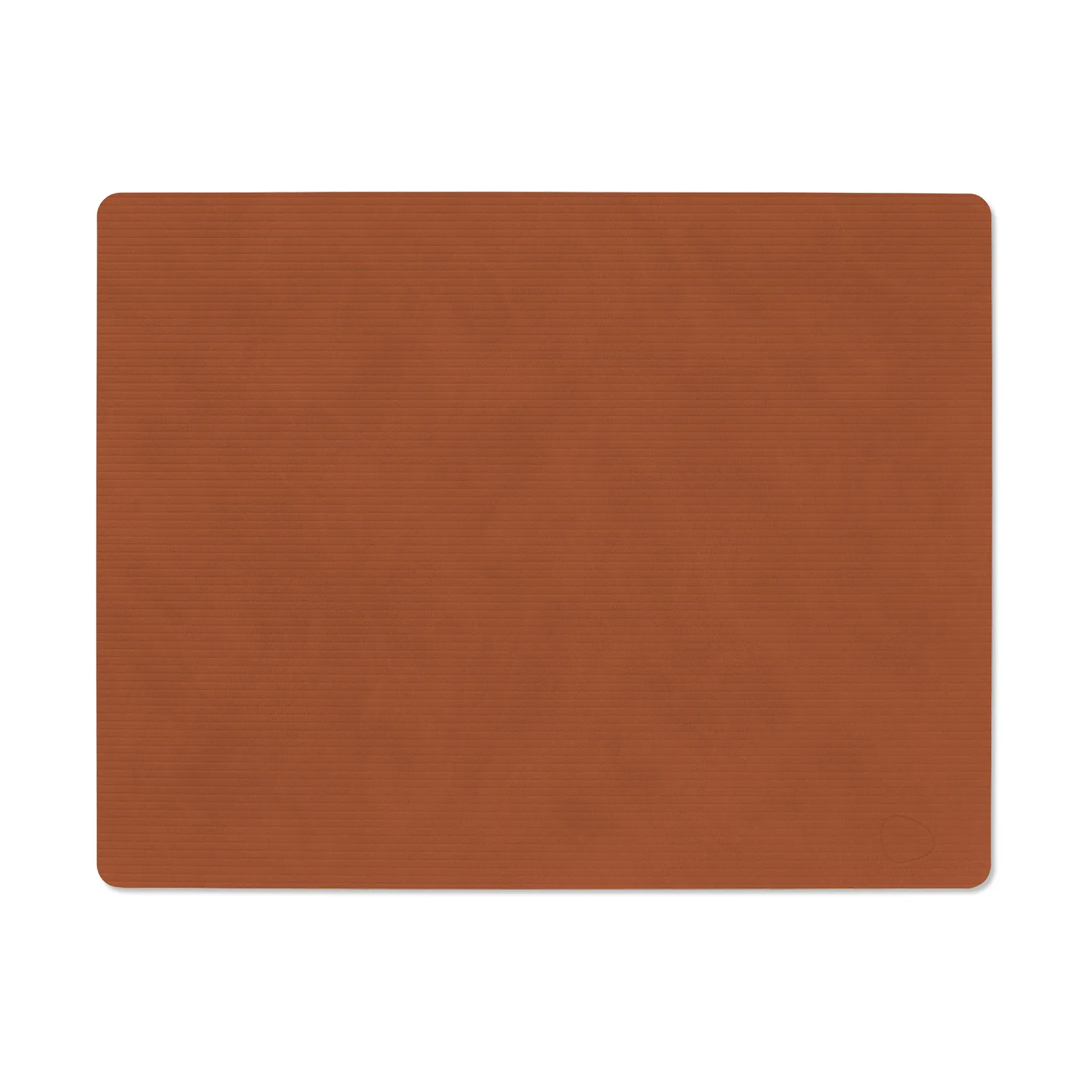 Corduroy bordstablett square L, Rust LIND DNA