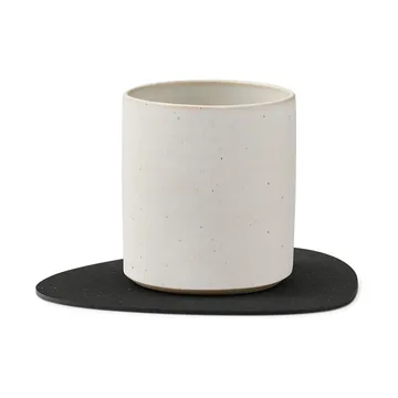 Core glasunderlägg curve - Flecked anthracite - LIND DNA