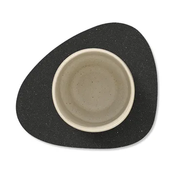 Core glasunderlägg curve - Flecked anthracite - LIND DNA
