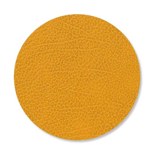 Hippo glasunderlägg circle - curry - LIND DNA
