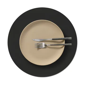 Nupo bordstablett - Black ink, circle, L - LIND DNA
