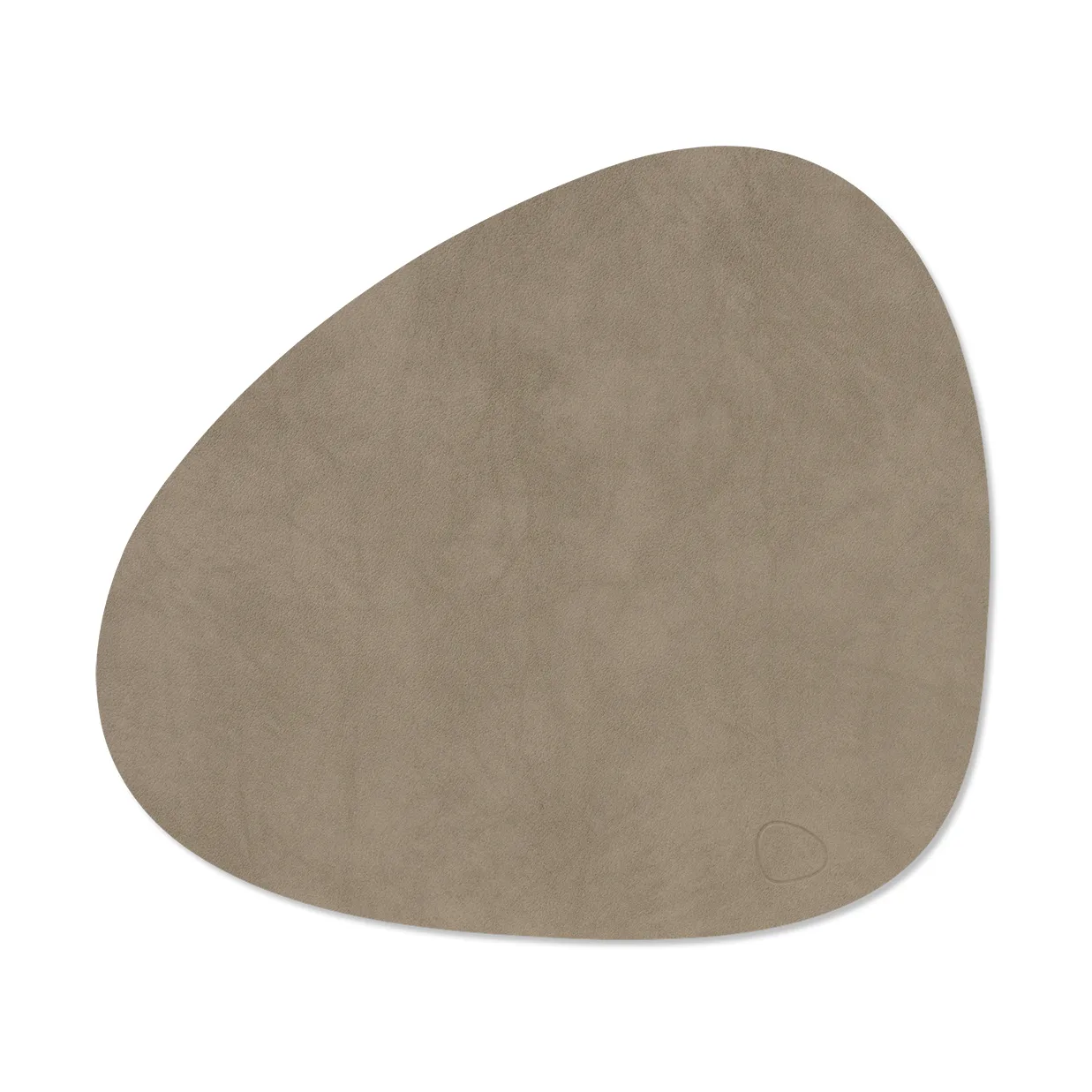 Nupo bordstablett curve M, Nomad grey LIND DNA
