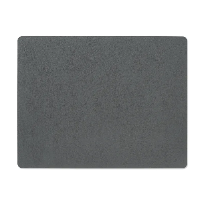 Serene bordstablett square L 35x45 cm - Anthracite - LIND DNA