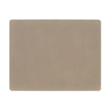 Serene bordstablett square L 35x45 cm - Mole Grey - LIND DNA