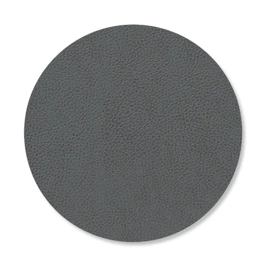 Serene glasunderlägg circle Ø10 cm, Anthracite LIND DNA