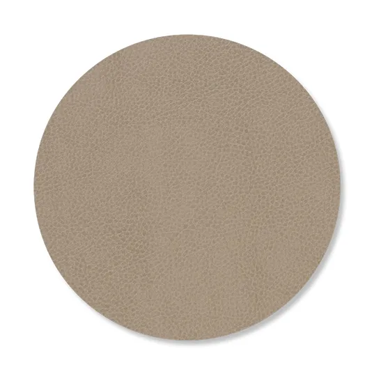 Serene glasunderlägg circle Ø10 cm, Mole Grey LIND DNA