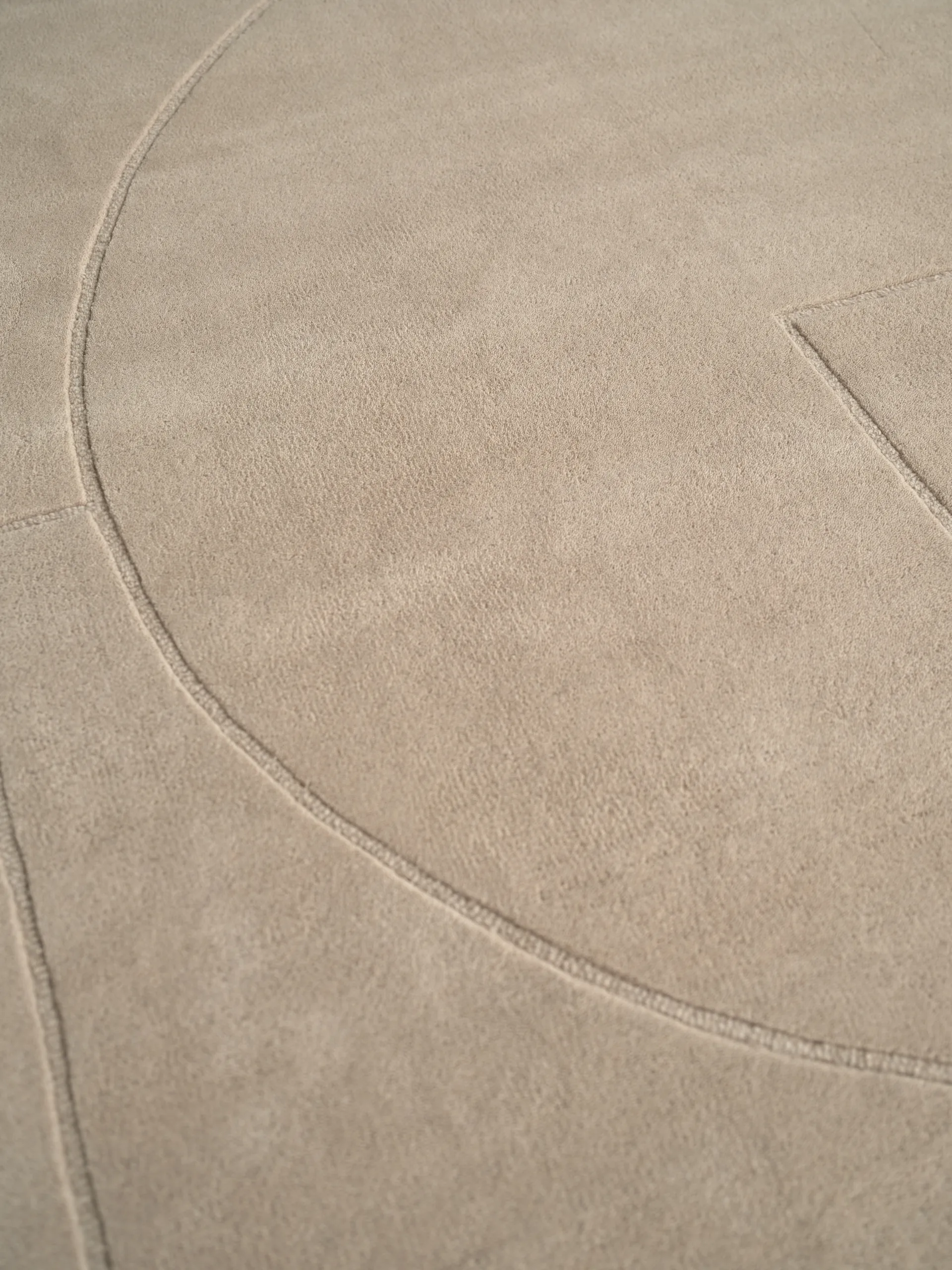 Lineal Poem ullmatta, Beige, 170x240 cm Linie Design