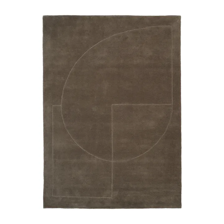 Lineal Poem ullmatta - Moss, 170x240 cm - Linie Design