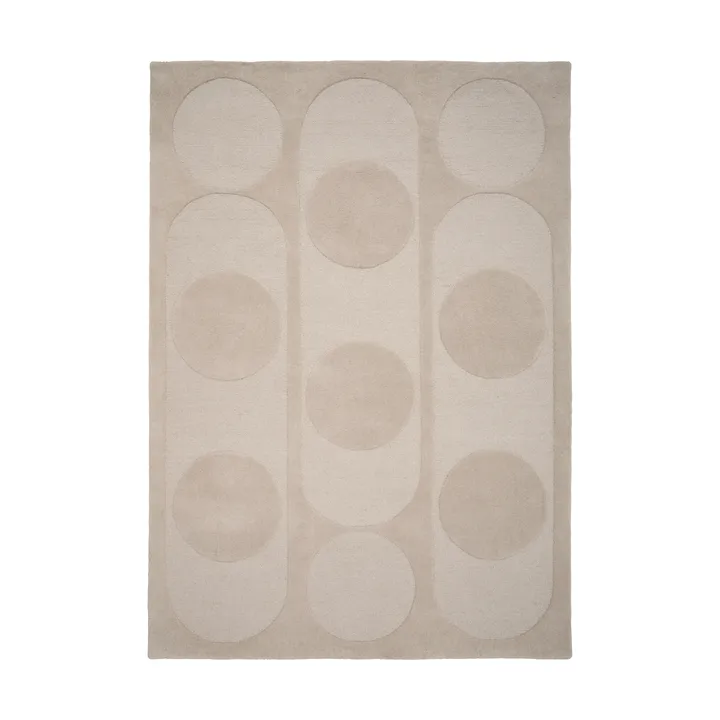Orb Alliance ullmatta - Chalk, 140x200 cm - Linie Design