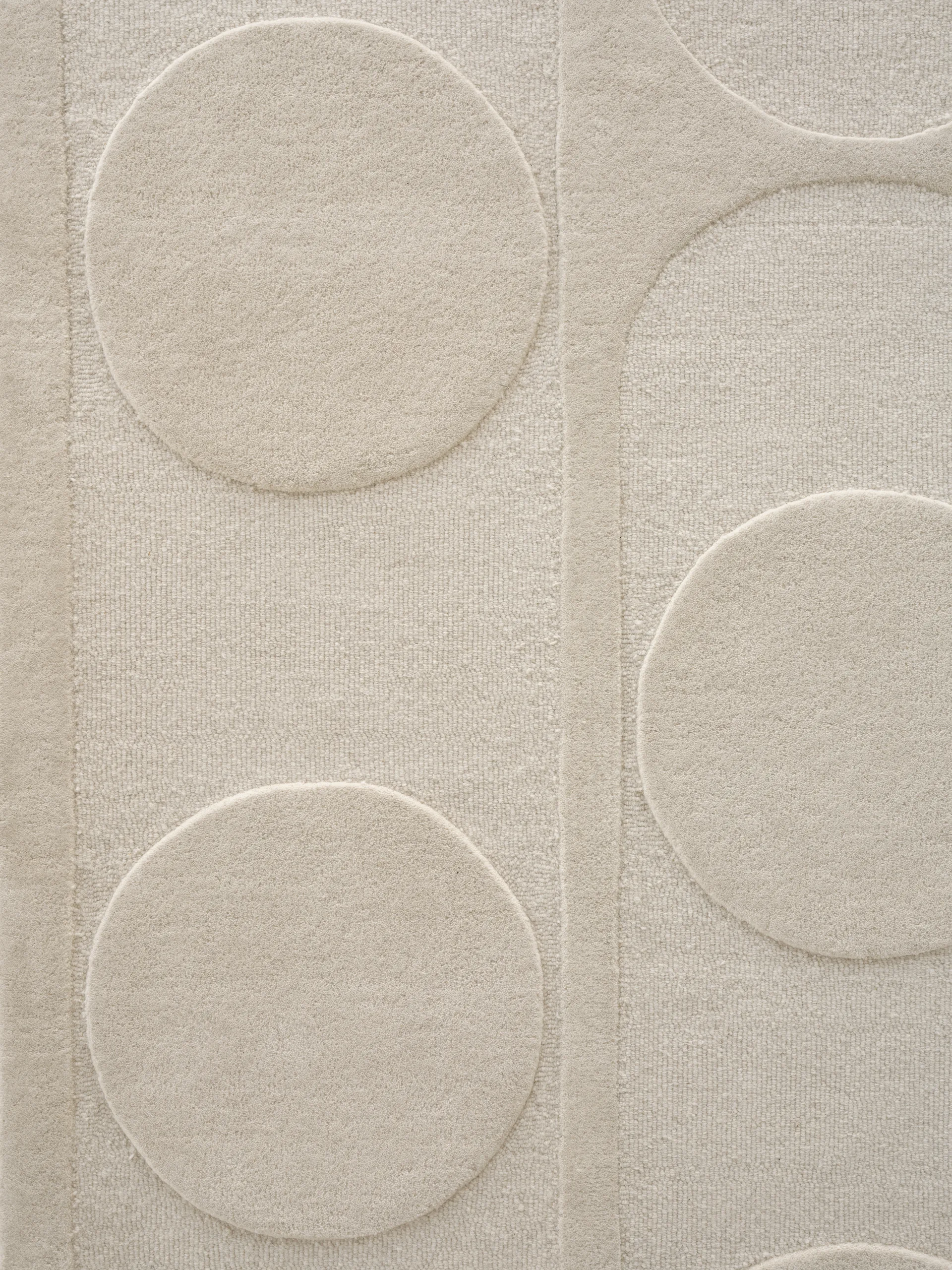 Orb Alliance ullmatta, White, 140x200 cm Linie Design