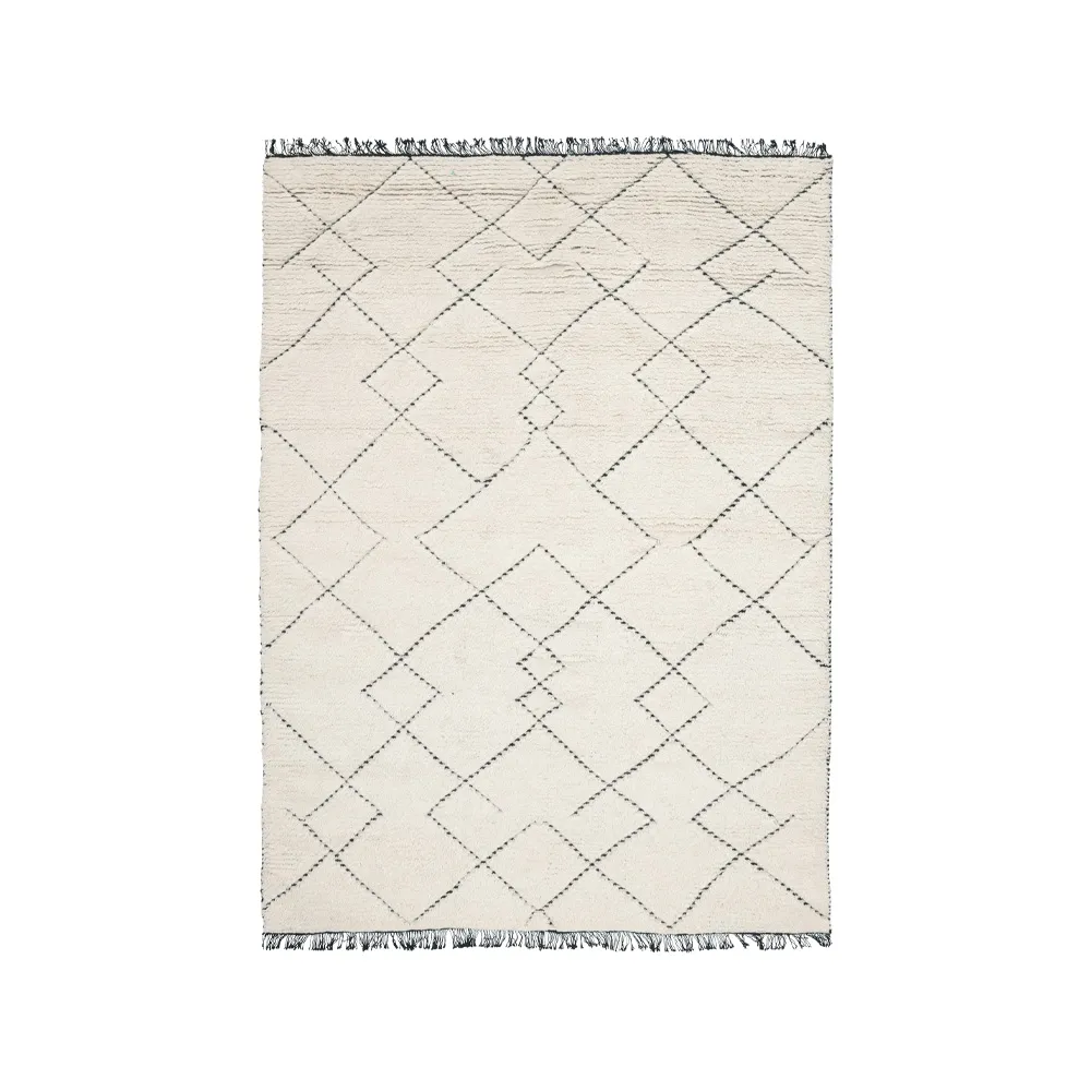 Torun matta, black, 140x200 cm Linie Design
