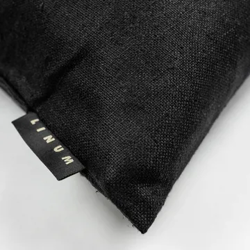 Seta kuddfodral 50x50 cm - Svart - Linum