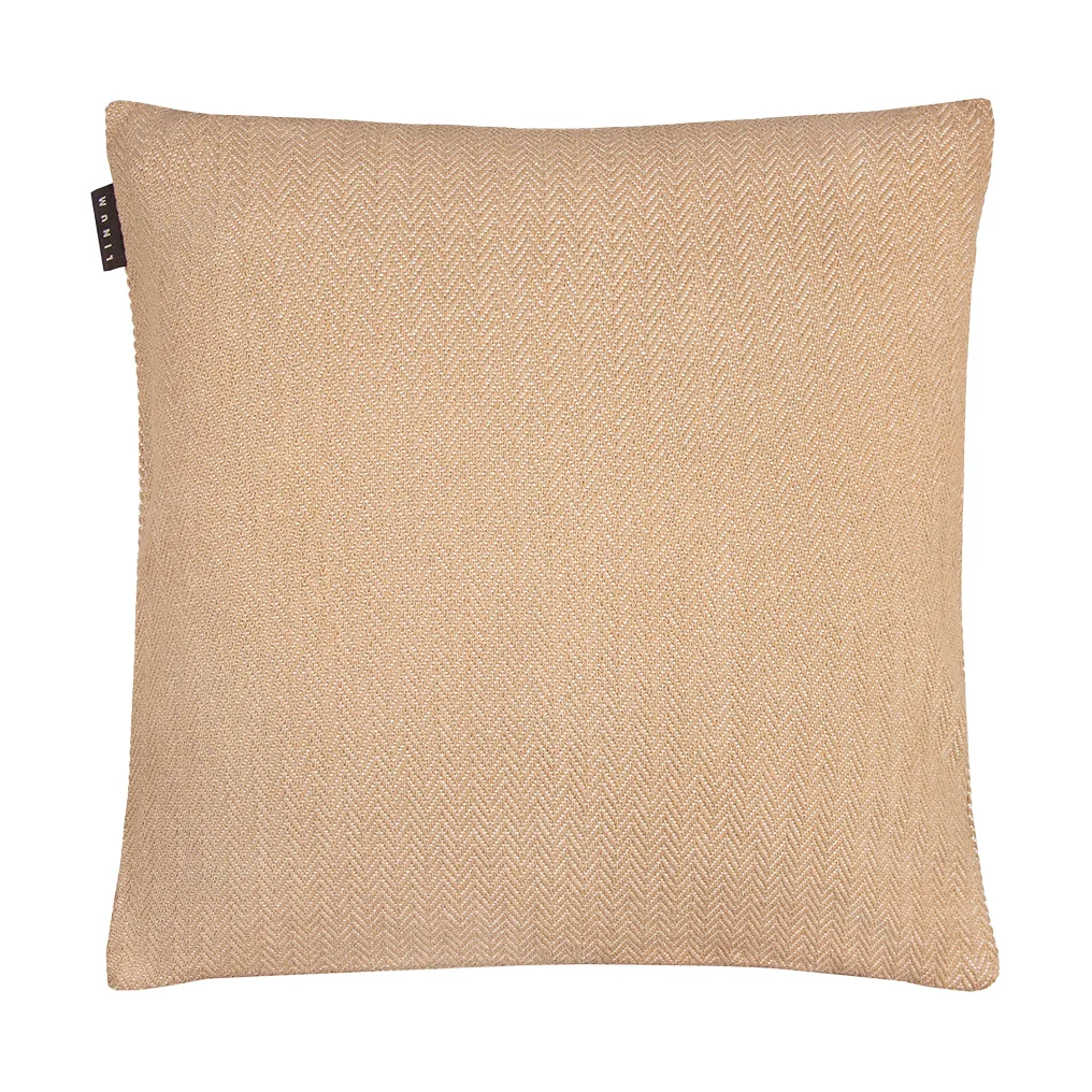 Shepard kuddfodral 50x50 cm, Kamelbrun Linum