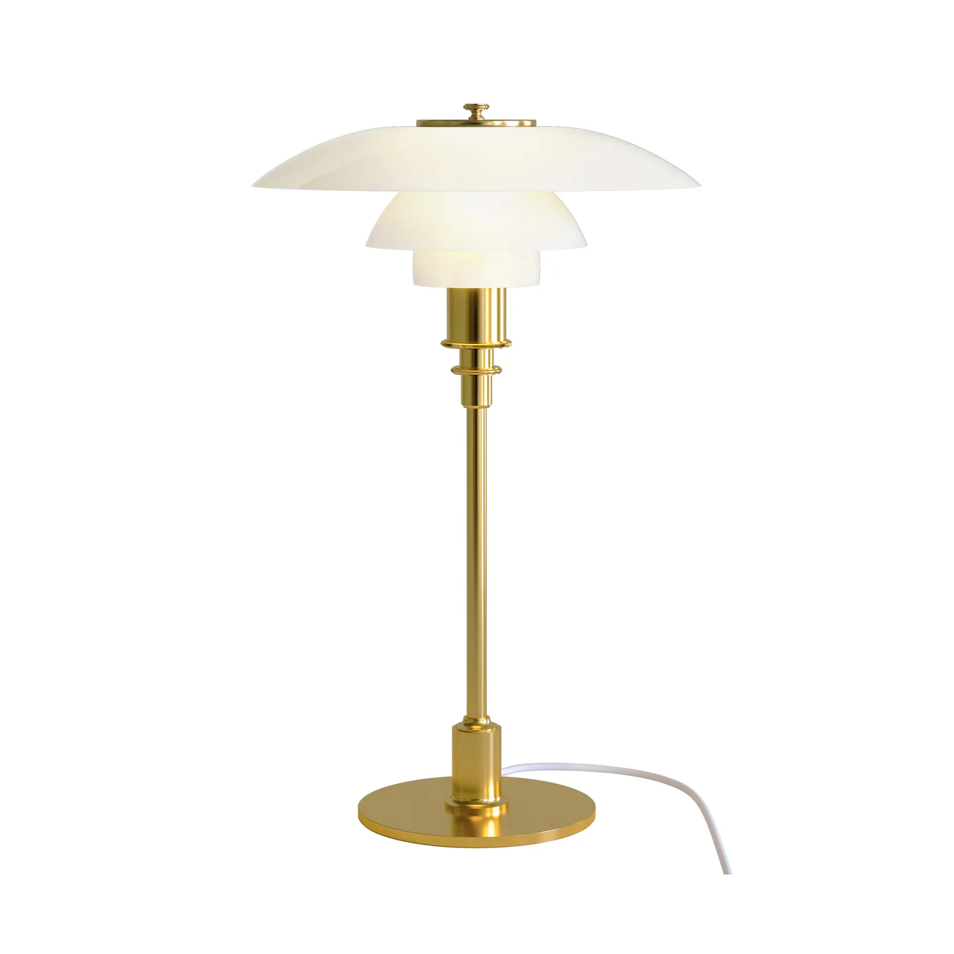 PH 3/2 bordslampa, Mässing Louis Poulsen