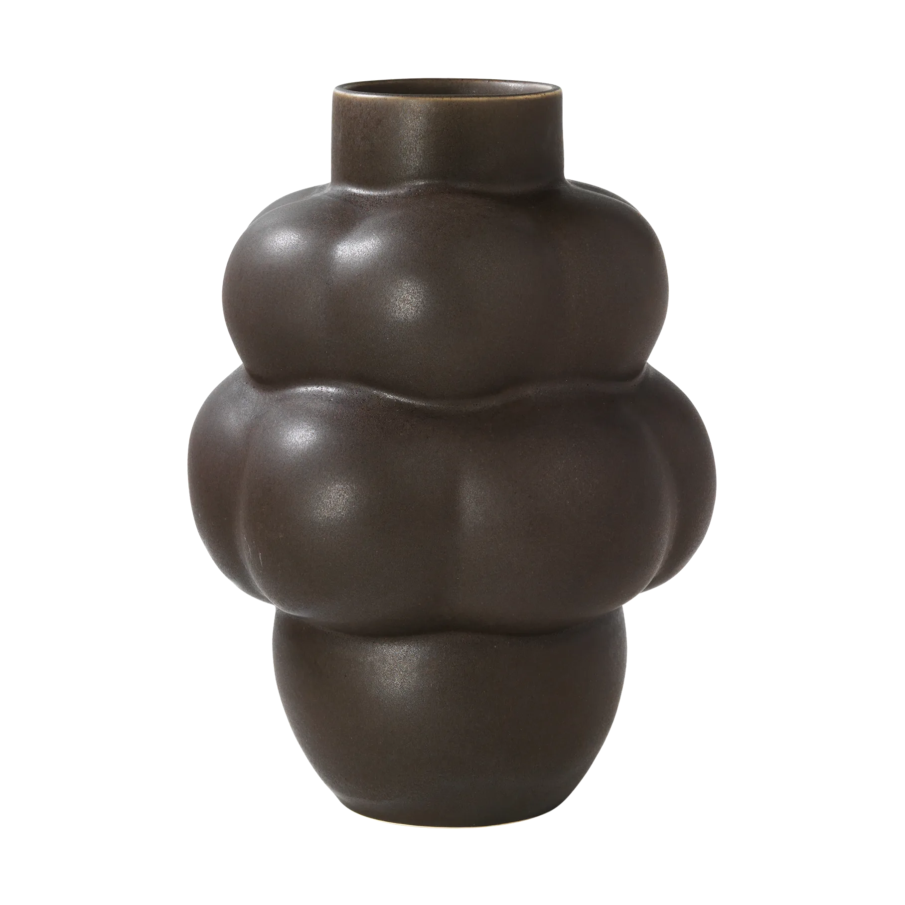 Balloon 04 vas Petit 18 cm, Mud Brown Louise Roe