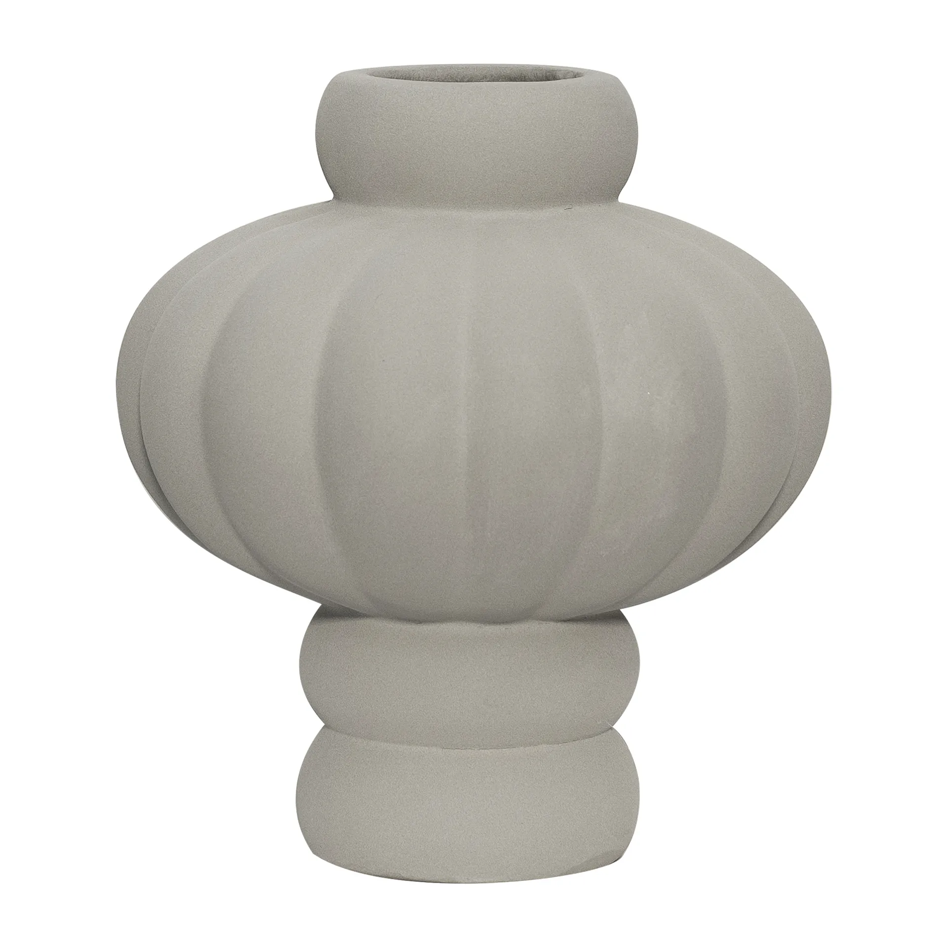 Balloon vas 20 cm, Sanded Grey Louise Roe