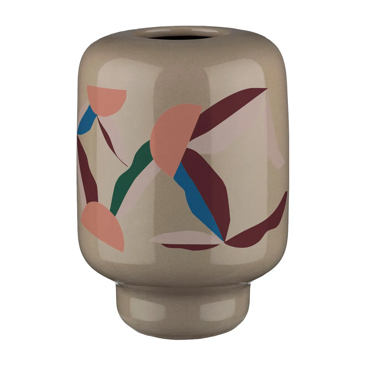 Berry vas 18 cm, Terra-blå-dark wine Marimekko