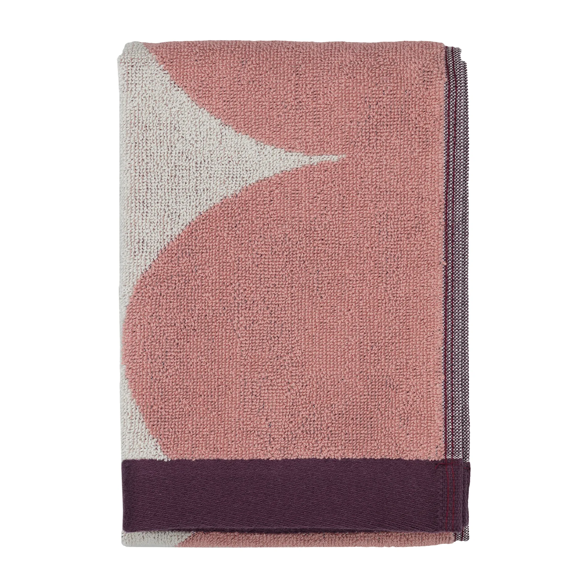 Härkä gästhandduk 50x30, vit-rosa-röd Marimekko
