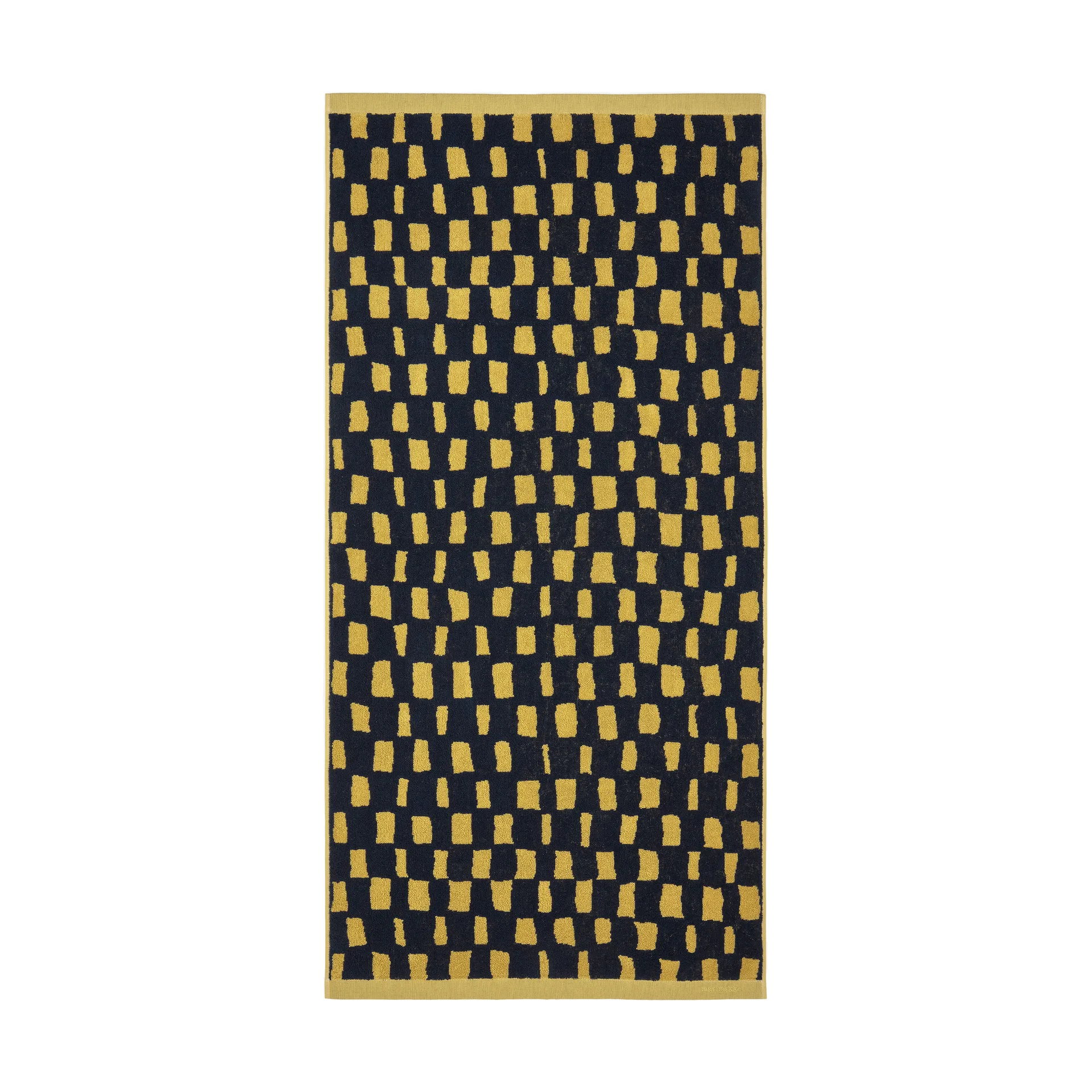 Iso Noppa badhandduk 70x140 cm, Black-sand Marimekko