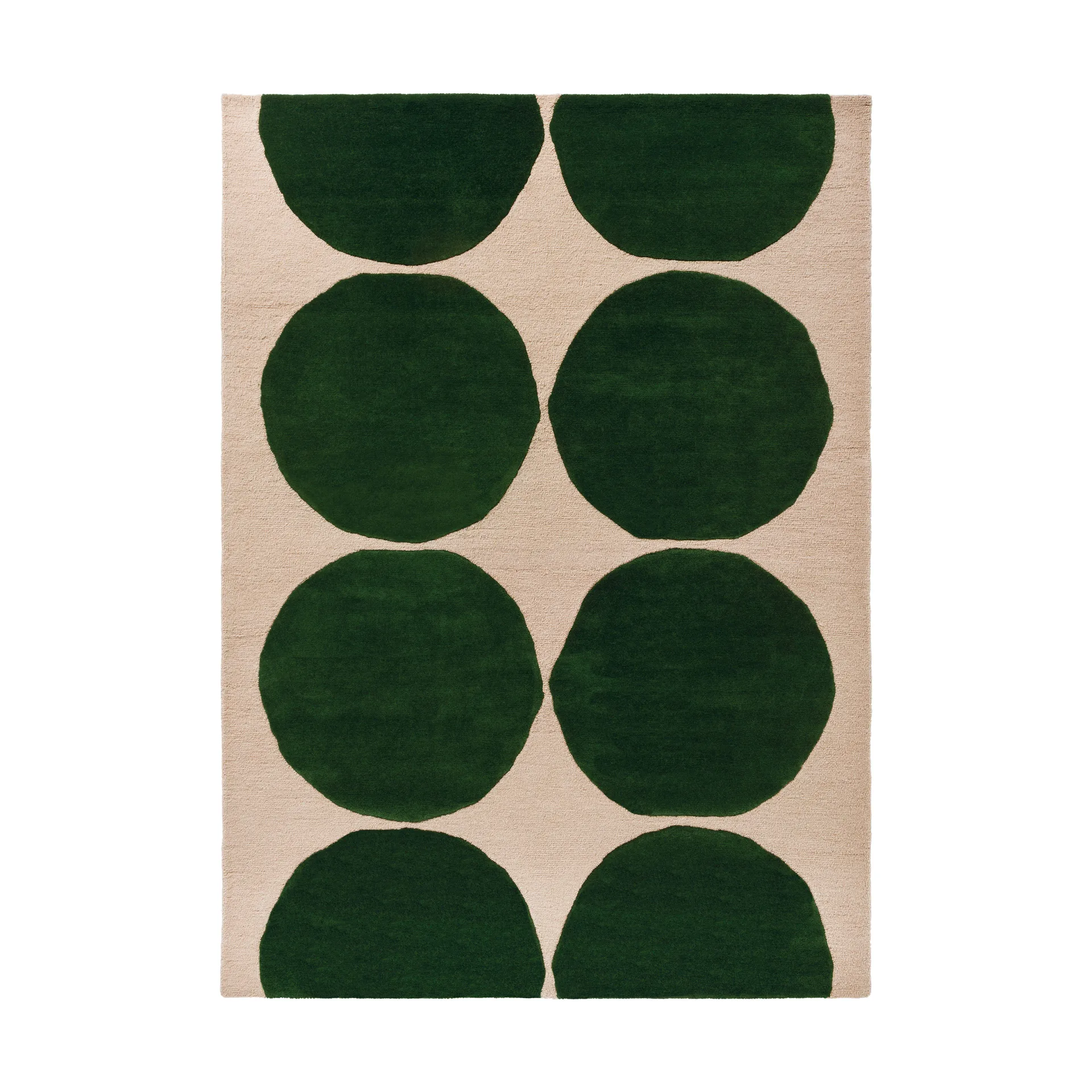 Isot Kivet ullmatta, Green, 250x350 cm Marimekko