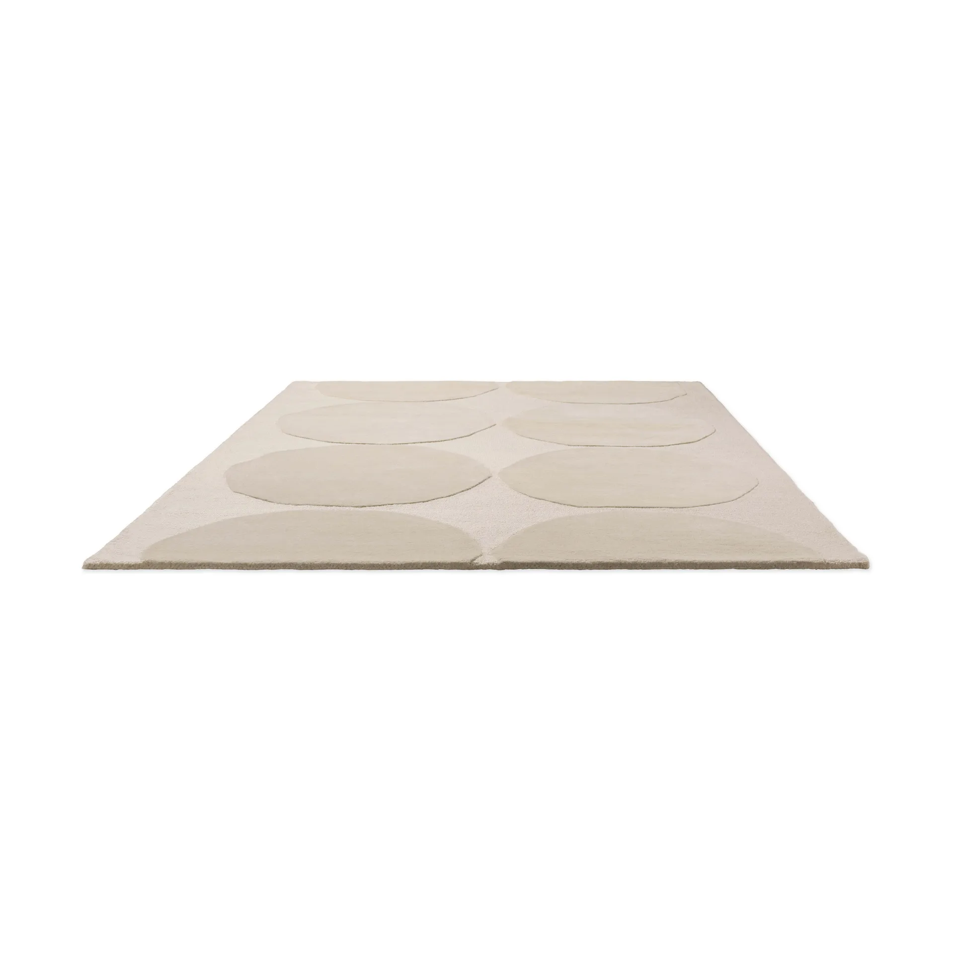 Isot Kivet ullmatta, Natural White, 250x350 cm Marimekko