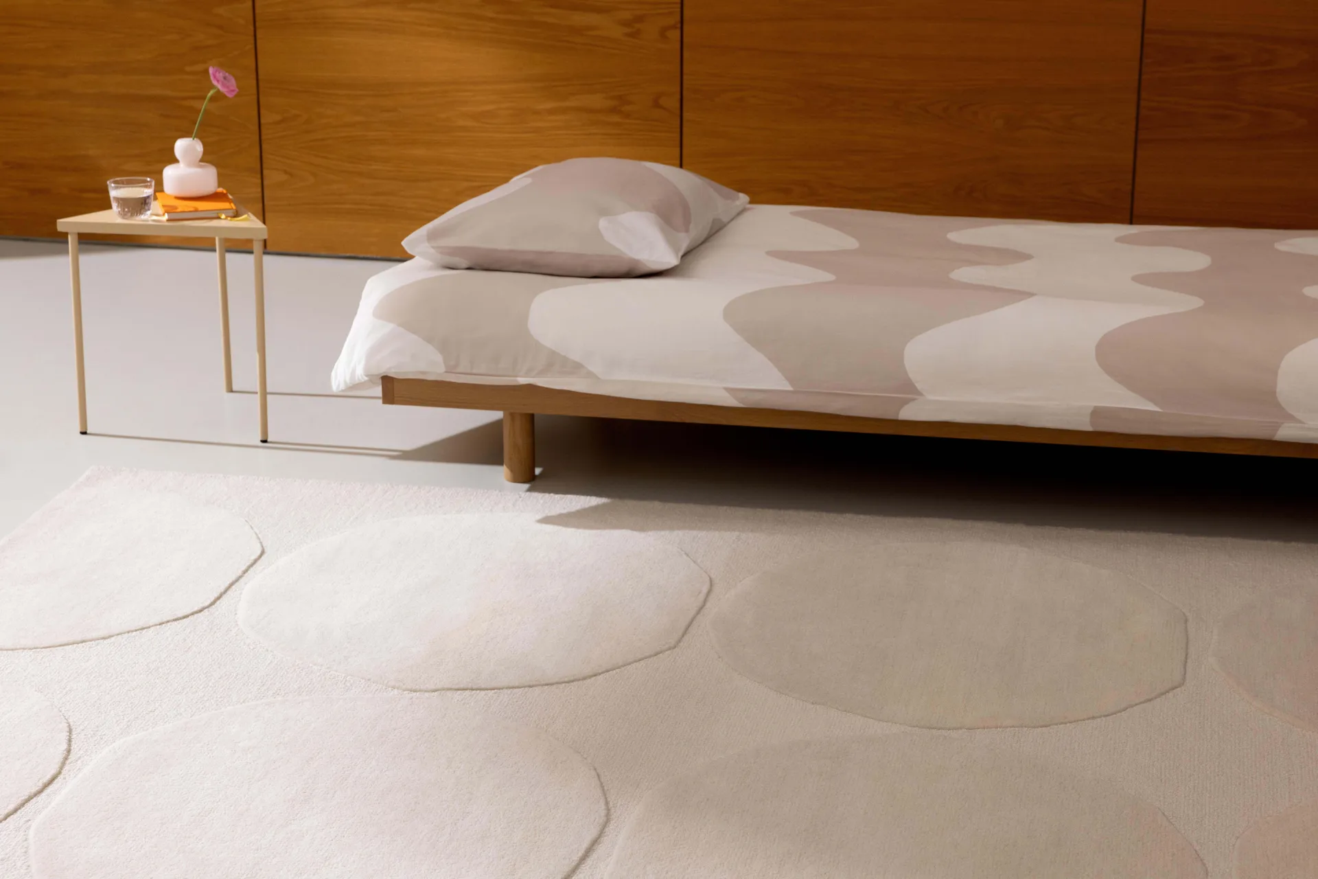Isot Kivet ullmatta, Natural White, 250x350 cm Marimekko