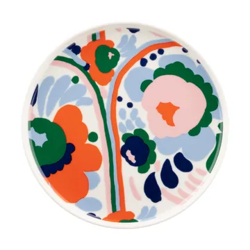 Karuselli servisset 4 delar - White-orange-blue-emerald - Marimekko