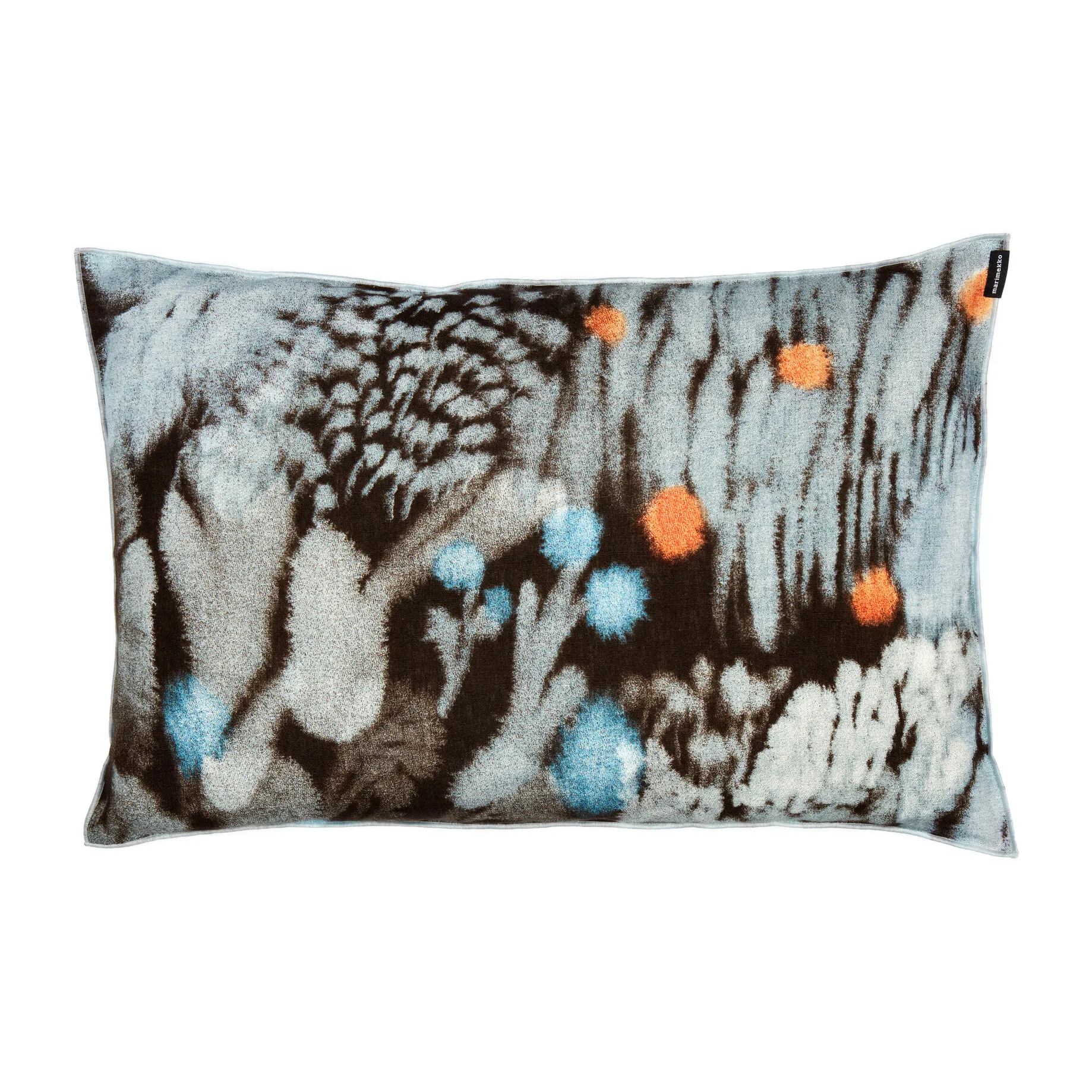 Kuisma kuddfodral 40x60 cm, Mörkbrun-röd-blå Marimekko
