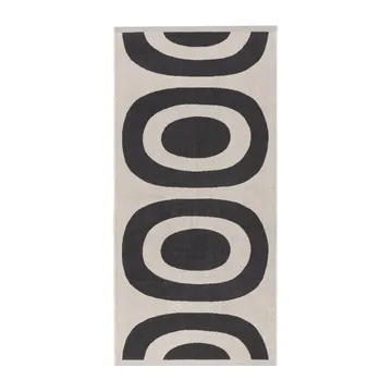 Melooni badlakan 70x150 cm - Charcoal-off white - Marimekko