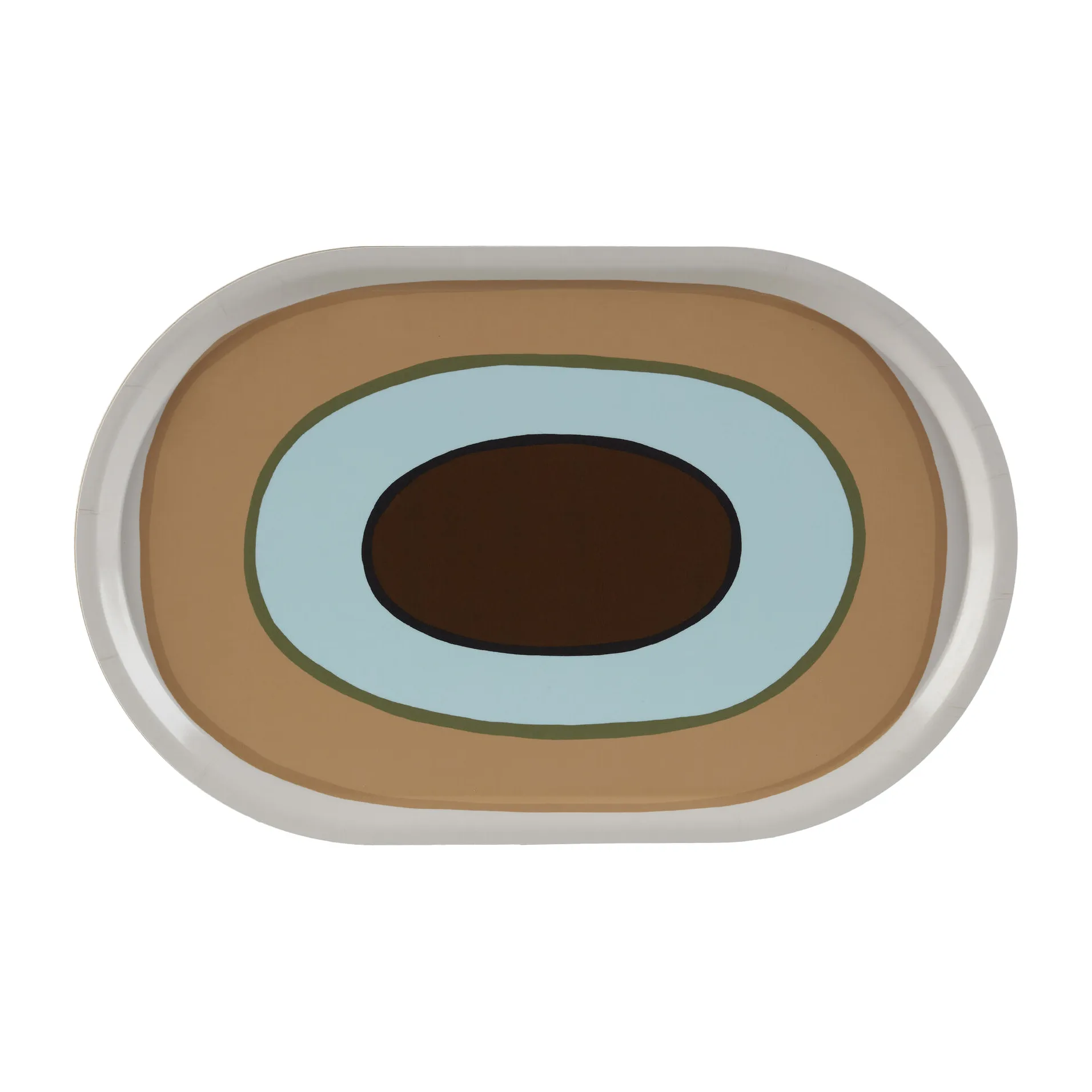 Melooni bricka 28x44 cm, Beige-mint Marimekko