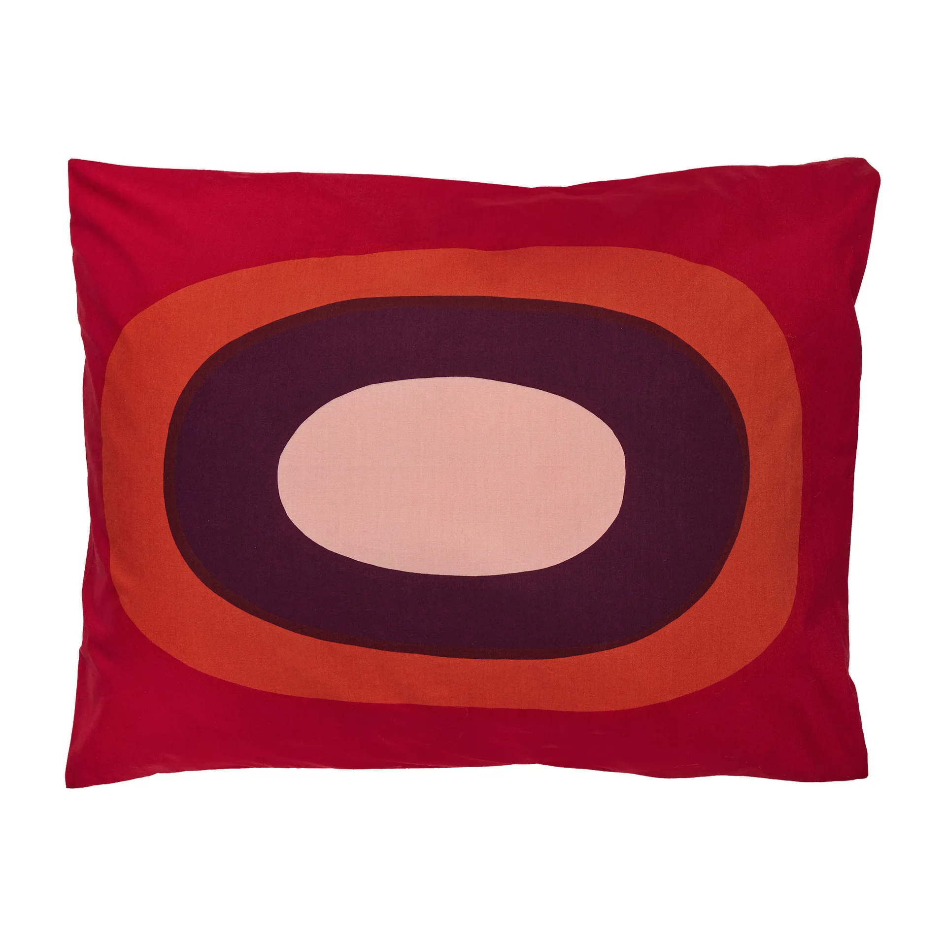 Melooni örngott 60x50 cm, röd-brun-lila Marimekko