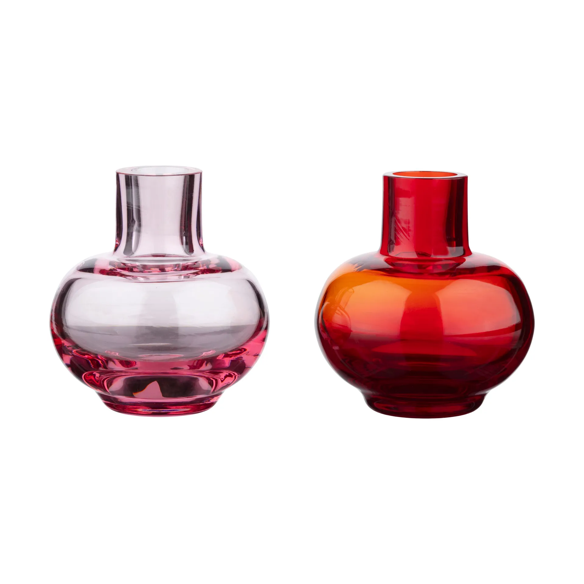 Mini vas 2 delar, Ruby red-pink Marimekko