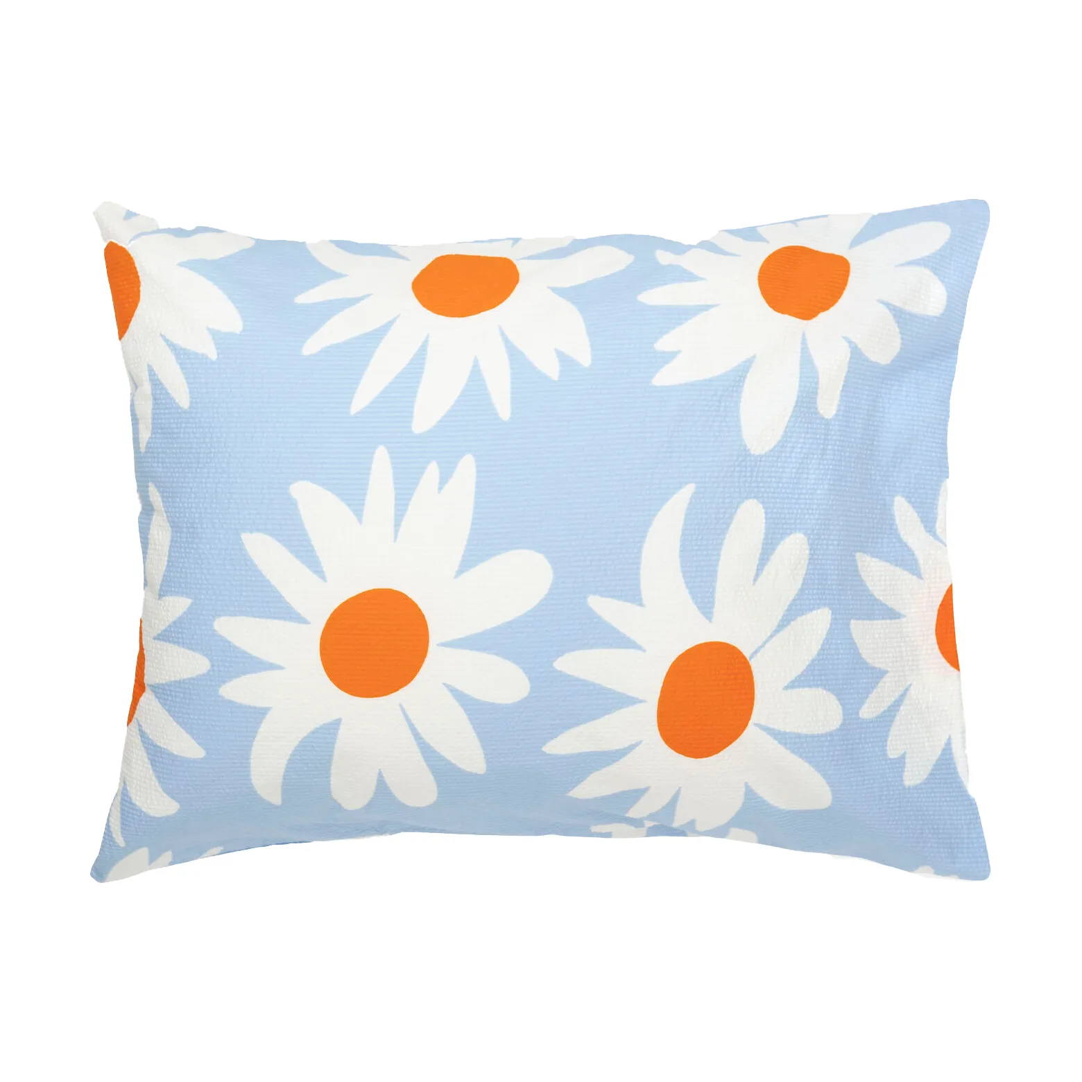 Rakastaa ei rakasta örngott 50x60 cm, Orange-Off-white-light blue Marimekko