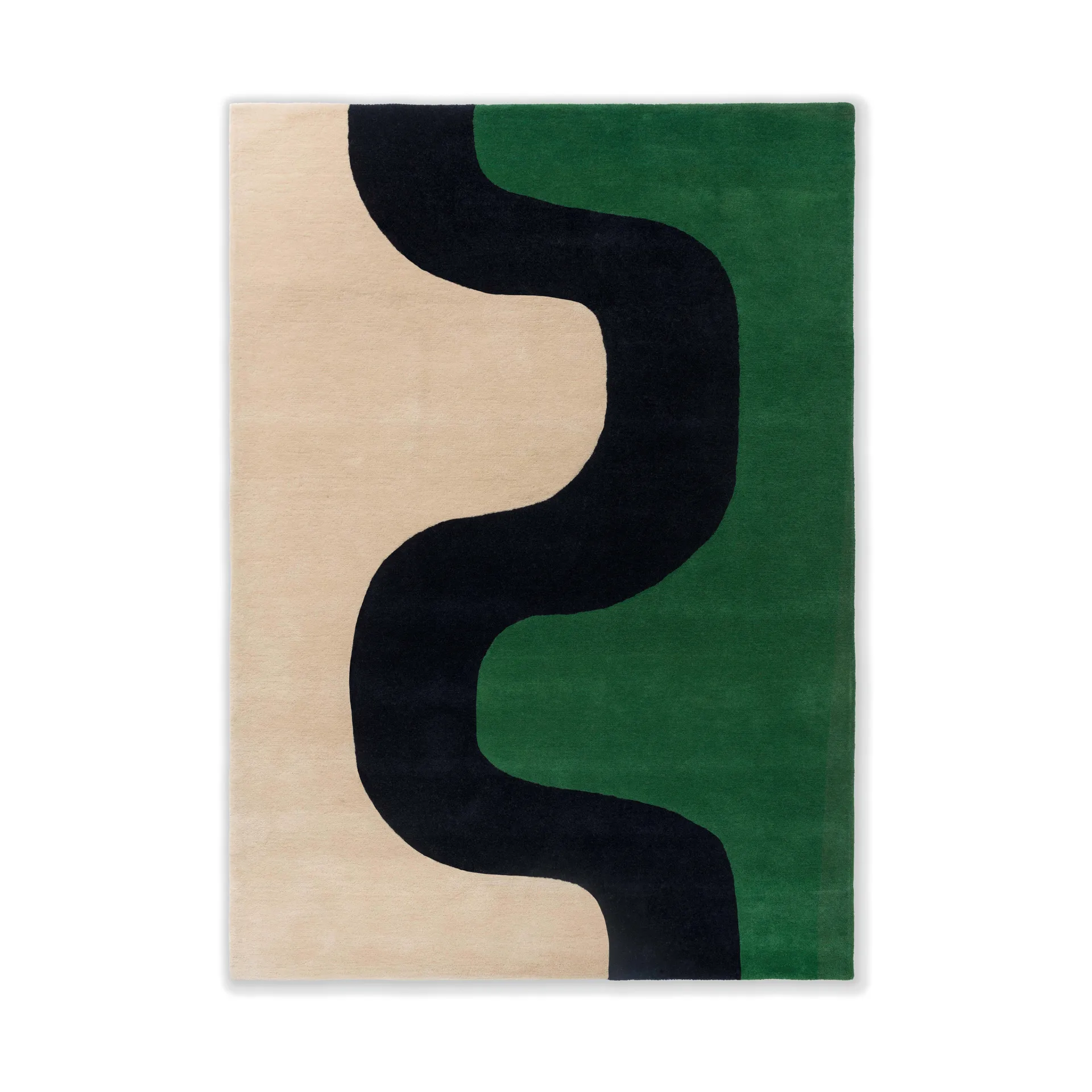 Seireeni ullmatta, Green, 200x280 cm Marimekko